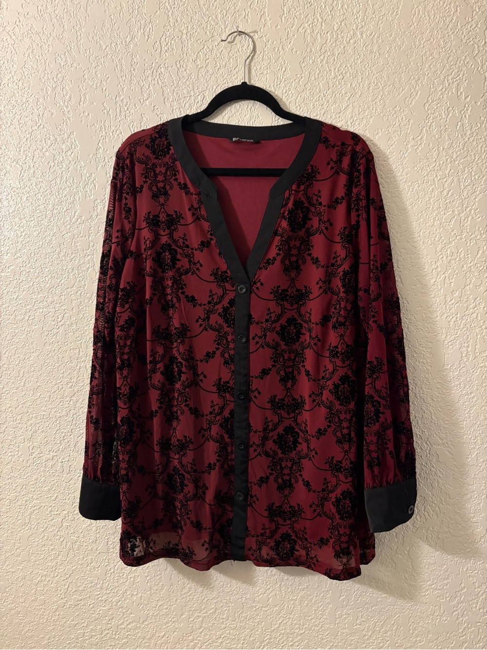 BloomChic Lace Overlay top, 14 16